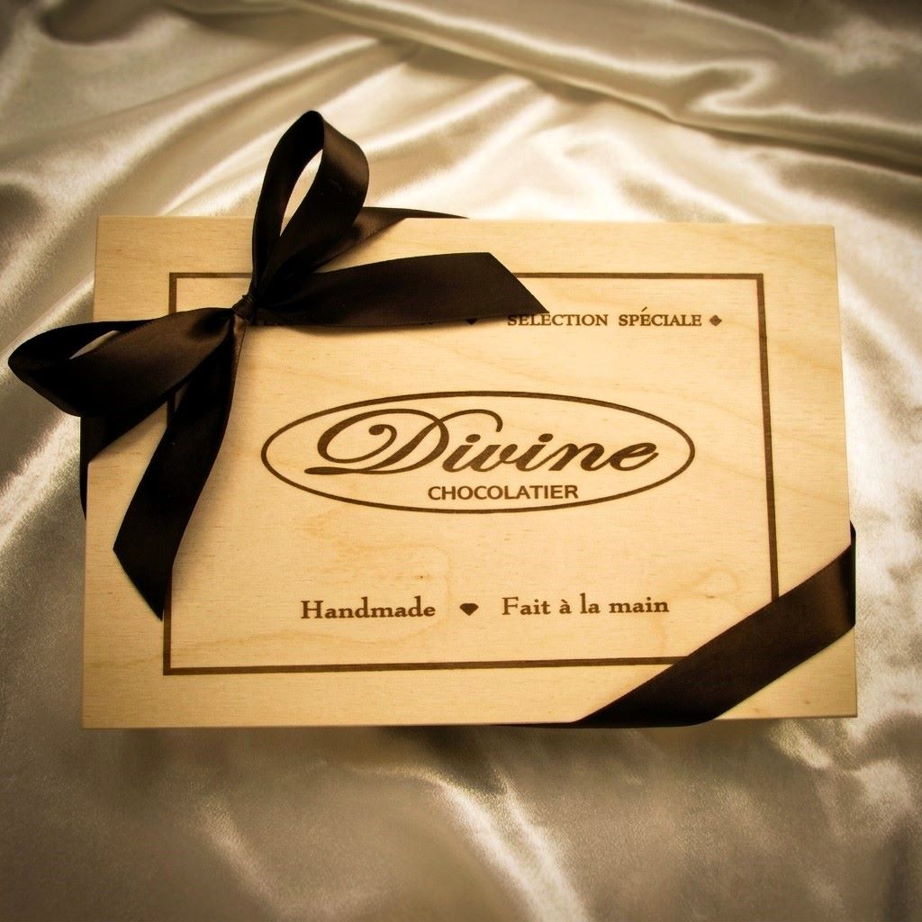 Assorted Fine Chocolates - Wood Box 24 pieces