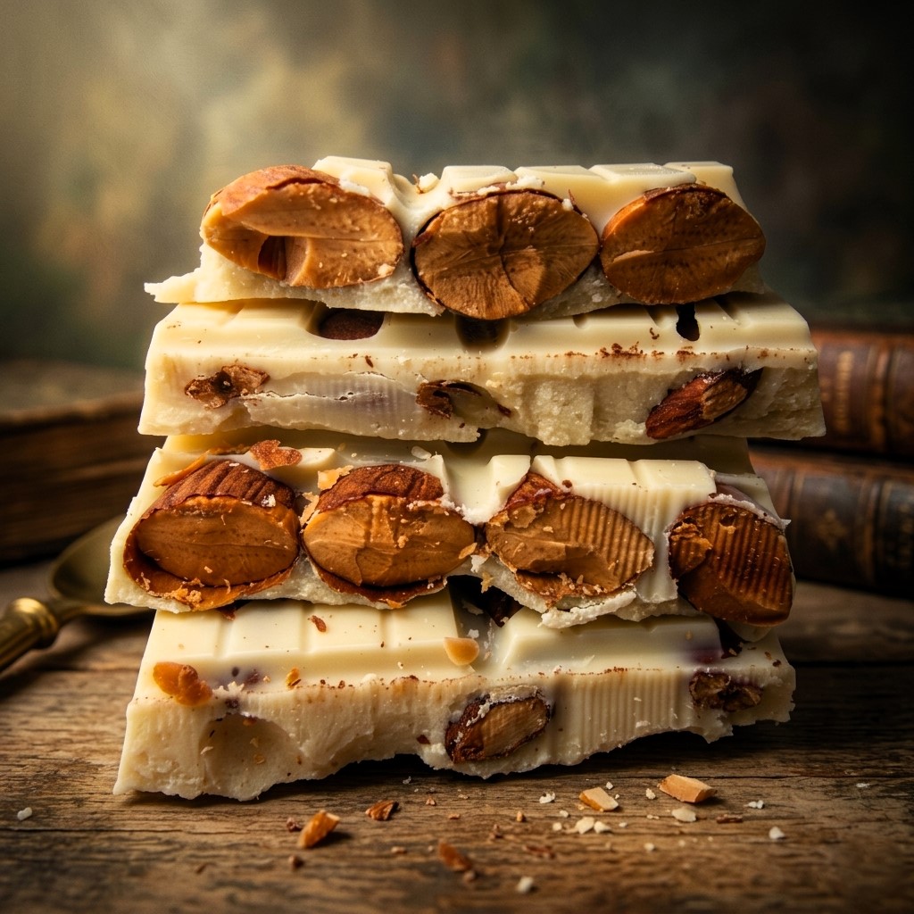 White Almond Bar