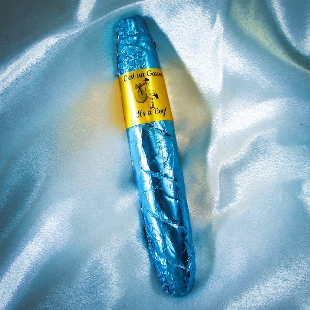 "It's a Boy" Milk Chocolate Cigar