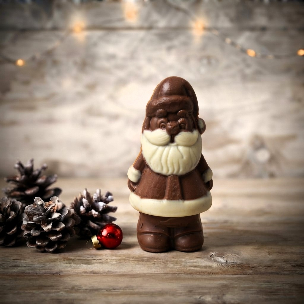 Traditional Moulded Santa